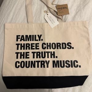 NWT The Shop Forward “4 Things” tote bag